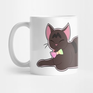 Chilling Like a Villain Cat Mug